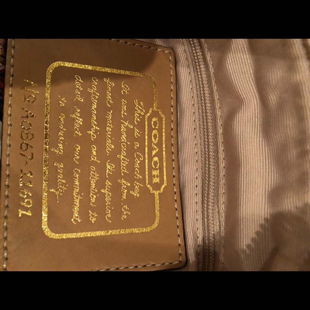 Used Coach Handbag - Picture 2 of 2